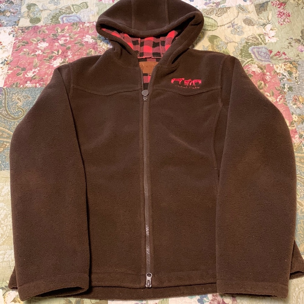 Outback trading co. Heavy fleece coat